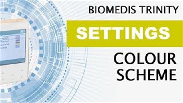 Color Scheme. BIOMEDIS TRINITY.