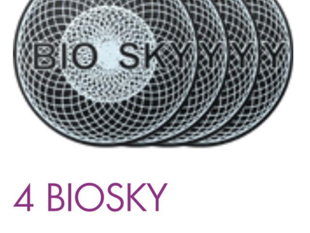 Biosky Stickers: Pack of 4