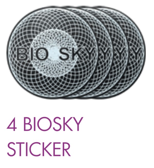 Biosky Stickers: Pack of 4